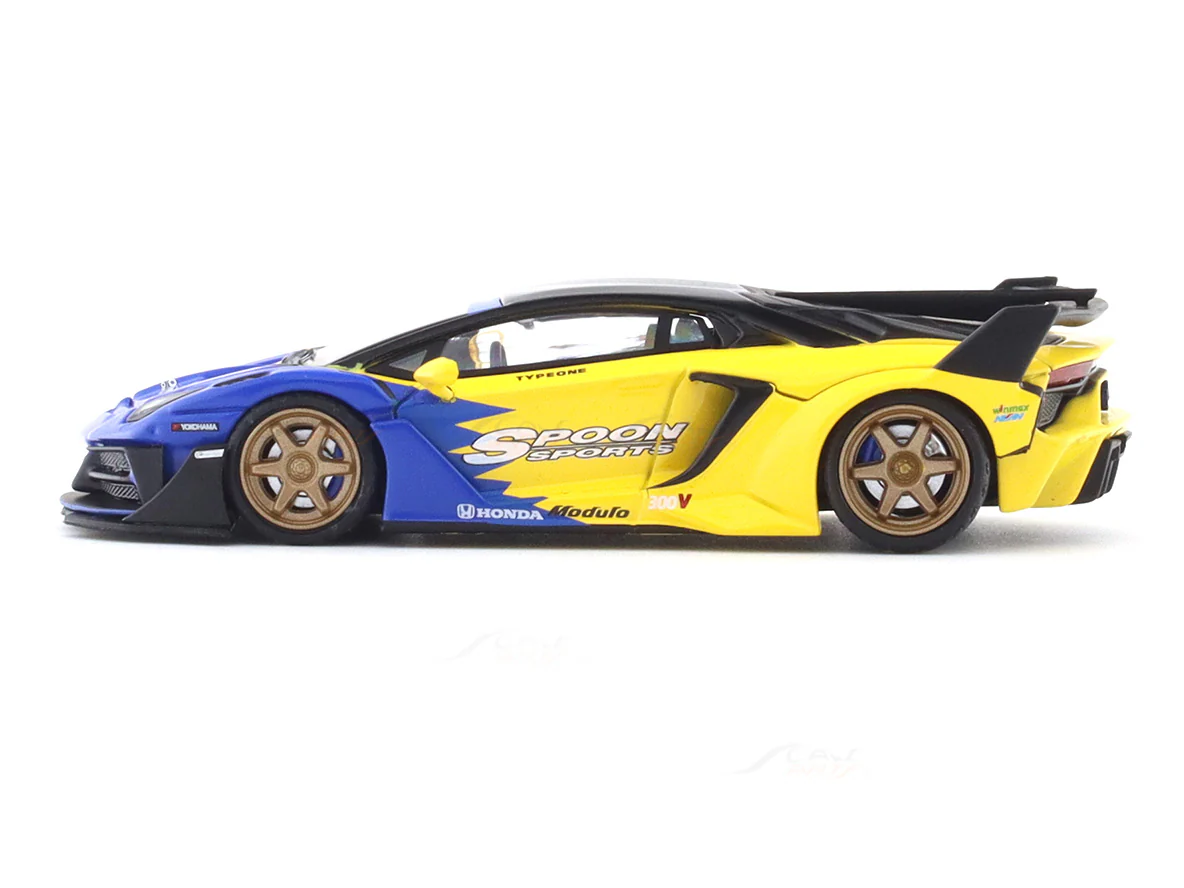 Lamborghini Aventador LP700-4 GT Evo Spoon 1:64 licensed diecast scale model car miniature - Image 2