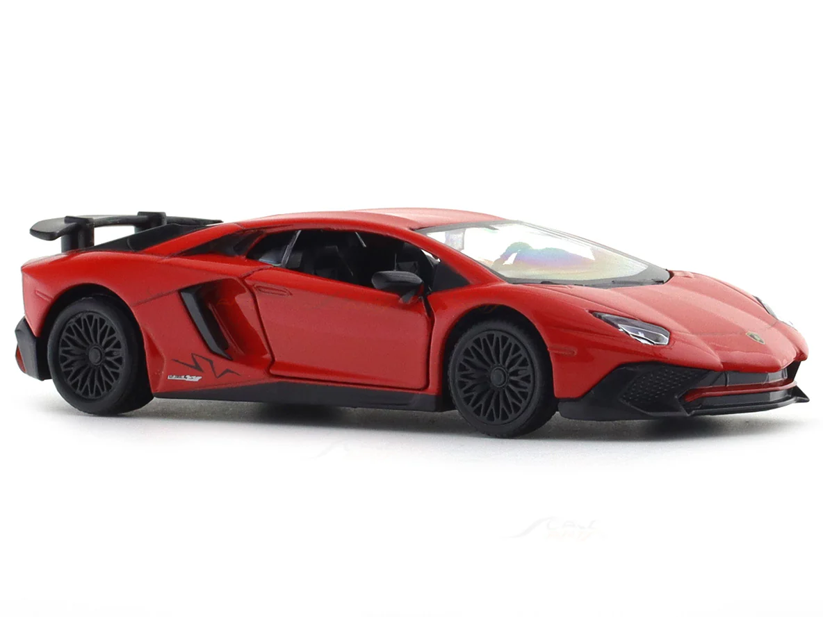 Lamborghini Aventador SV Red 1:33-42 RMZ City licensed pull back car scale model - Image 6