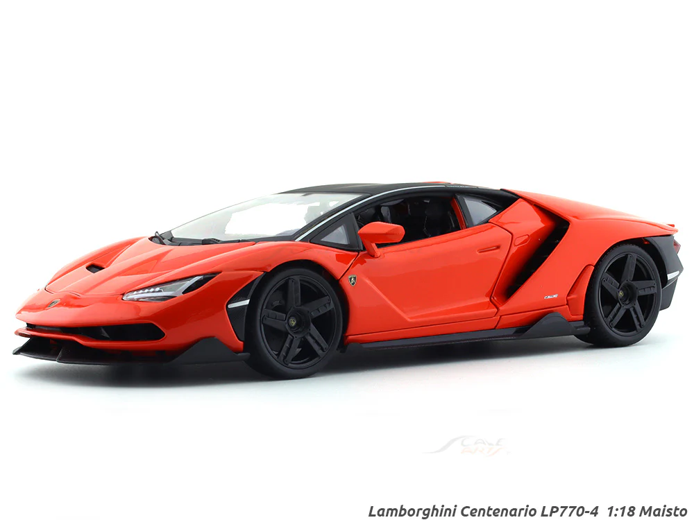 Lamborghini Centenario LP770-4 orange 1:18 Maisto diecast Scale Model car