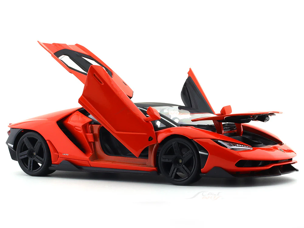 Lamborghini Centenario LP770-4 orange 1:18 Maisto diecast Scale Model car - Image 12
