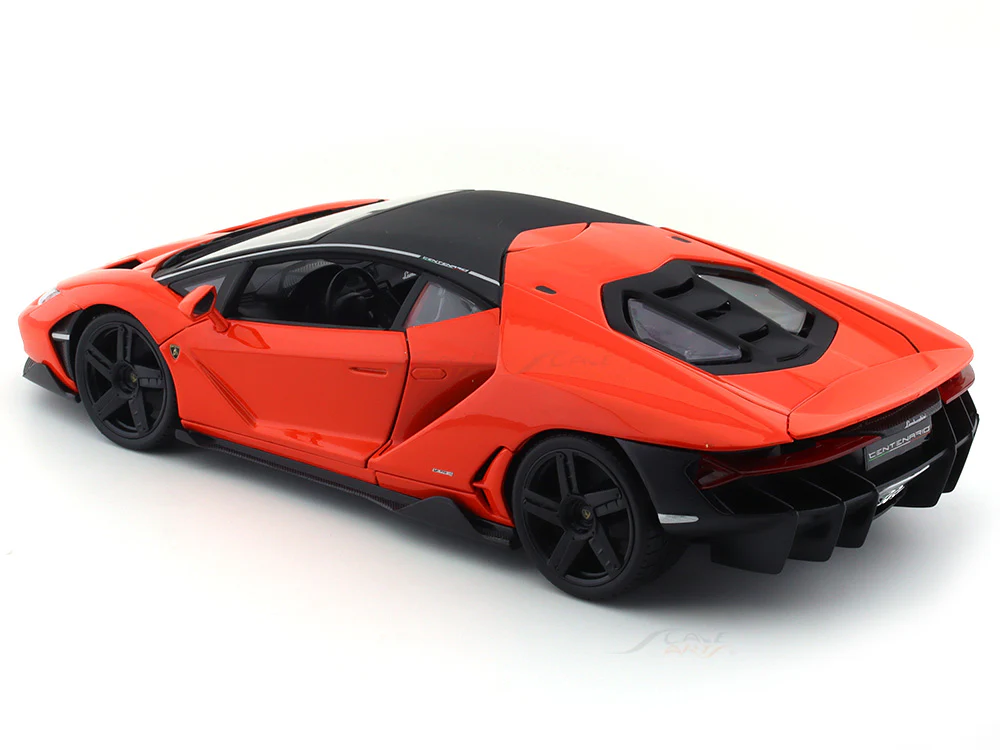 Lamborghini Centenario LP770-4 orange 1:18 Maisto diecast Scale Model car - Image 14