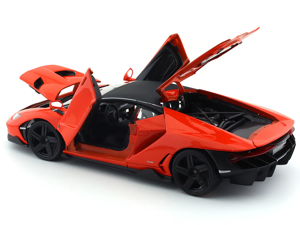 Lamborghini Centenario LP770-4 orange 1:18 Maisto diecast Scale Model car - Image 16