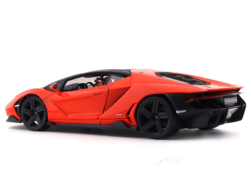 Lamborghini Centenario LP770-4 orange 1:18 Maisto diecast Scale Model car - Image 3