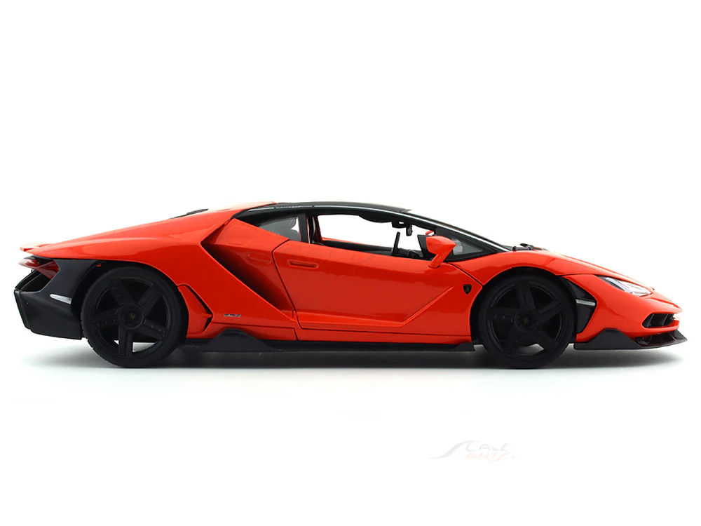 Lamborghini Centenario LP770-4 orange 1:18 Maisto diecast Scale Model car - Image 5