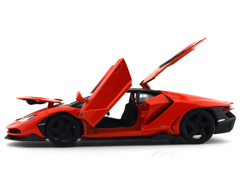 Lamborghini Centenario LP770-4 orange 1:18 Maisto diecast Scale Model car - Image 8