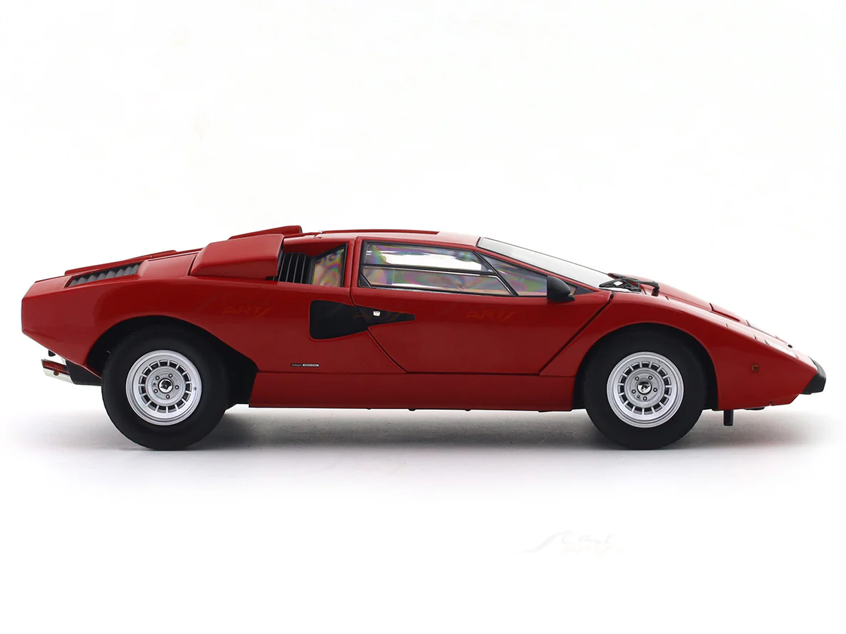 Lamborghini Countach LP400 Red 1:18 Kyosho Premium Licensed Diecast Scale Model Car Collectible - Image 6