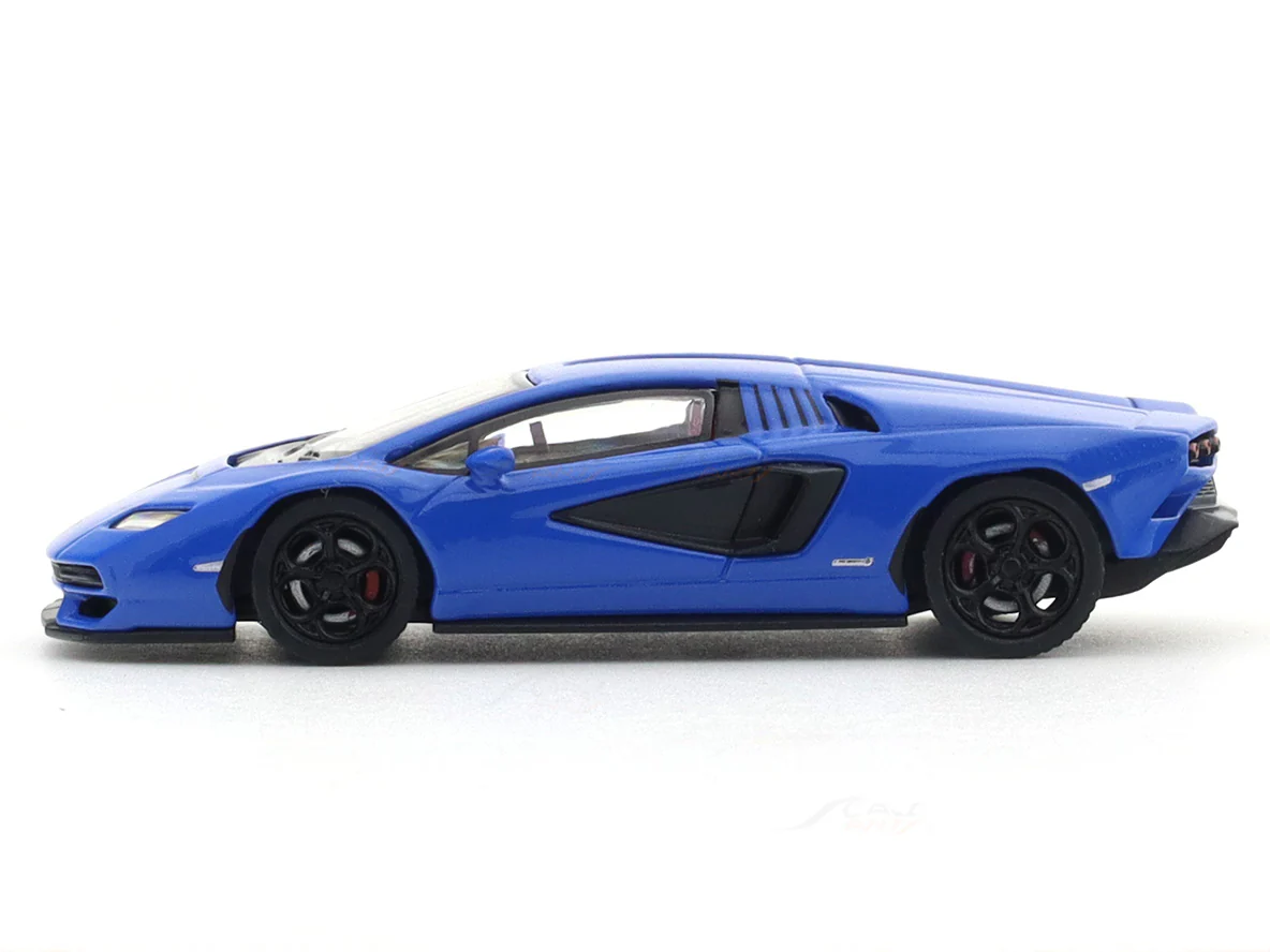 Lamborghini Countach LPI 800-4 blue 1:64 PosterCars licensed diecast scale model car miniature car - Image 2