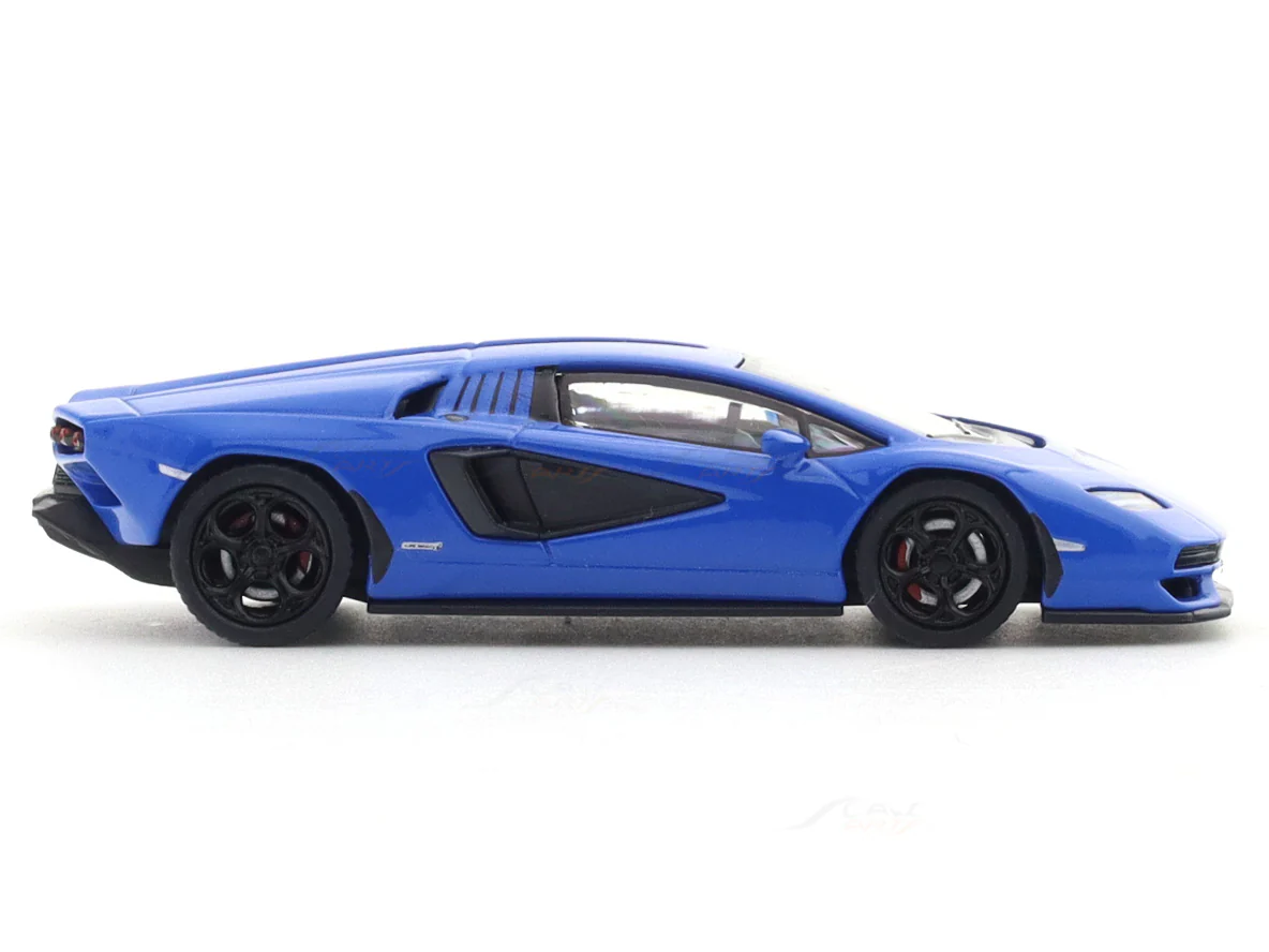 Lamborghini Countach LPI 800-4 blue 1:64 PosterCars licensed diecast scale model car miniature car - Image 5
