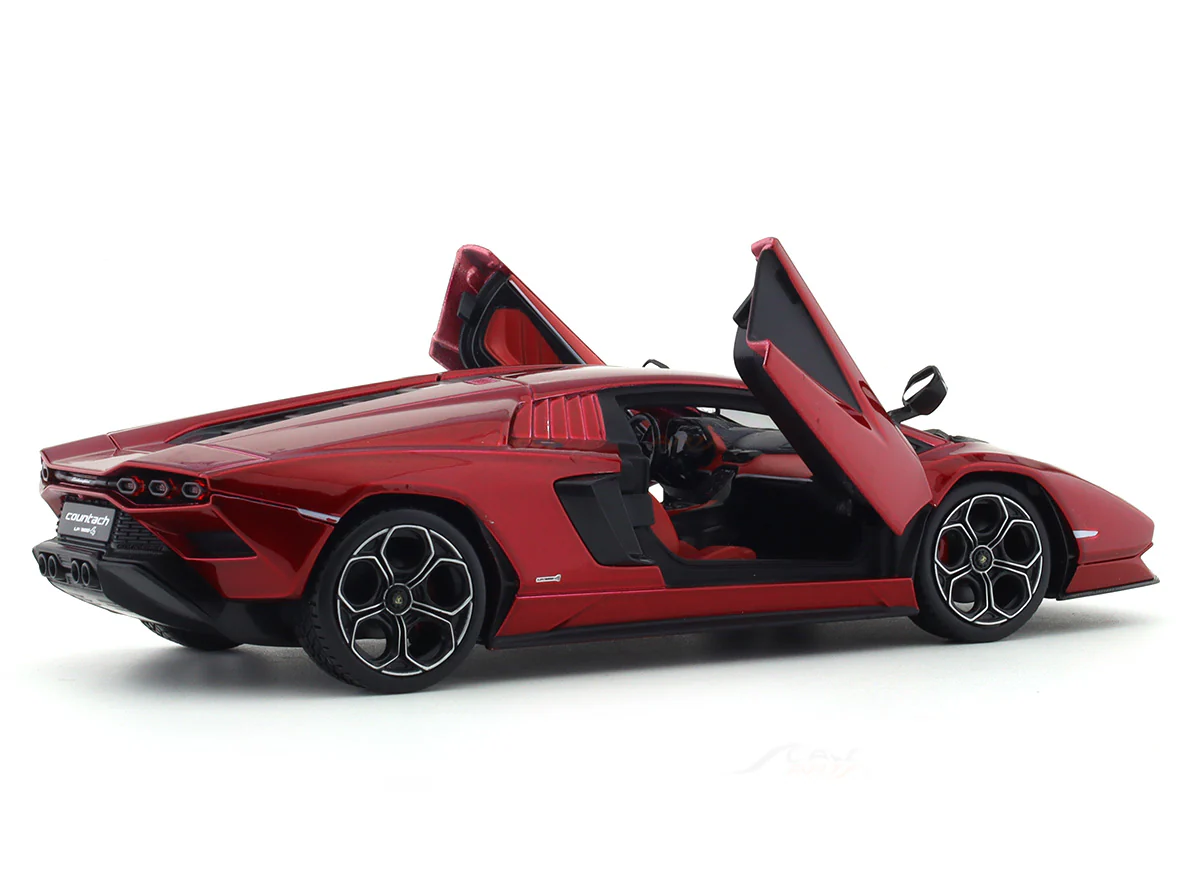 Lamborghini Countach LPI 800-4 Red 1:24 Bburago licensed diecast Scale Model car - Image 10