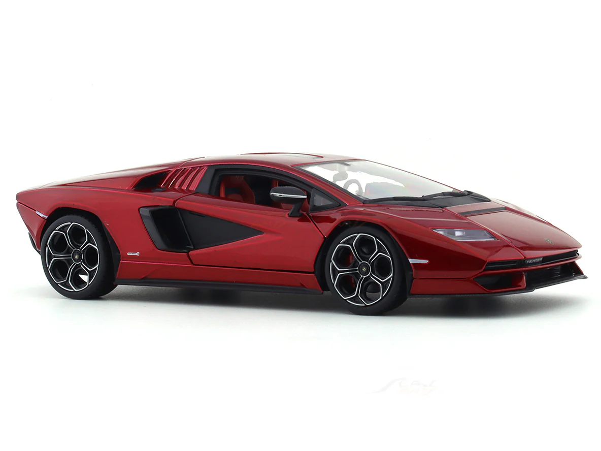 Lamborghini Countach LPI 800-4 Red 1:24 Bburago licensed diecast Scale Model car - Image 6