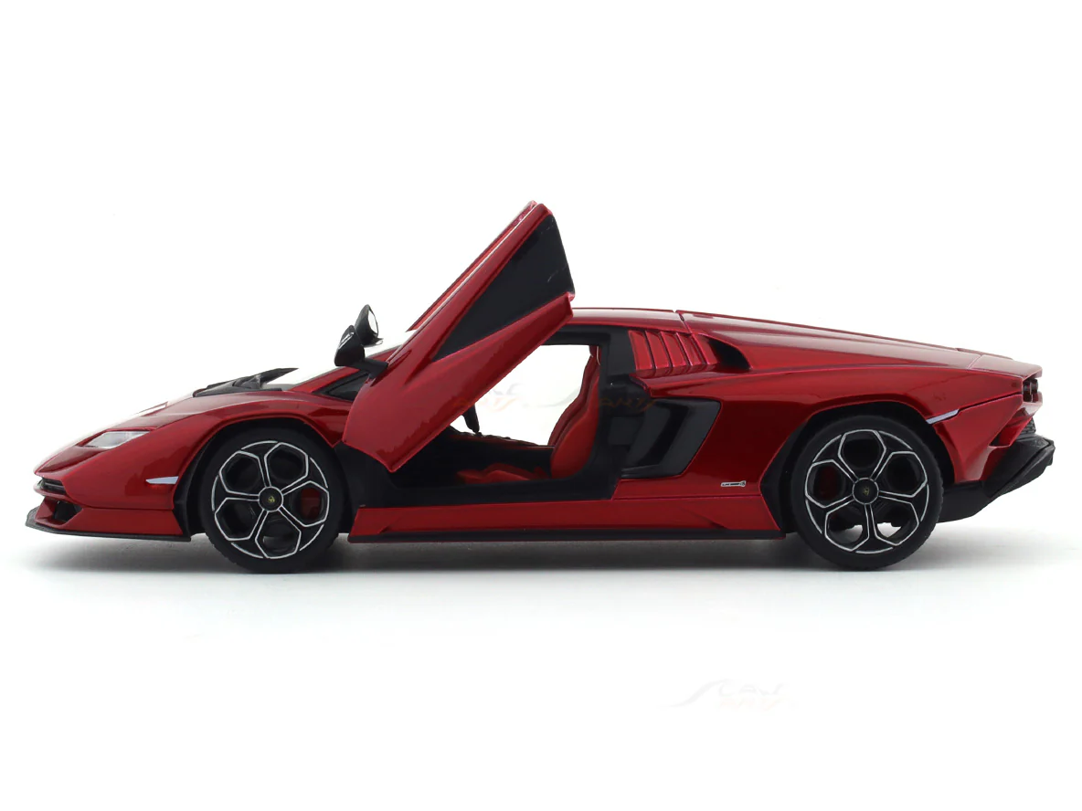 Lamborghini Countach LPI 800-4 Red 1:24 Bburago licensed diecast Scale Model car - Image 8