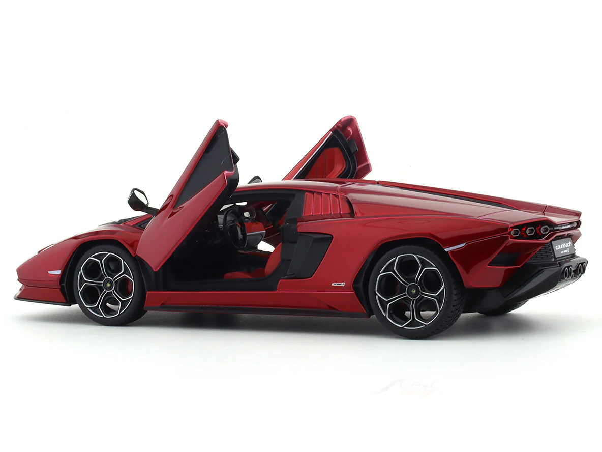 Lamborghini Countach LPI 800-4 Red 1:24 Bburago licensed diecast Scale Model car - Image 9