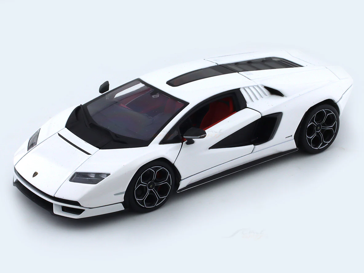 Lamborghini Countach LPI 800-4 White 1:24 Bburago licensed diecast Scale Model car - Image 10