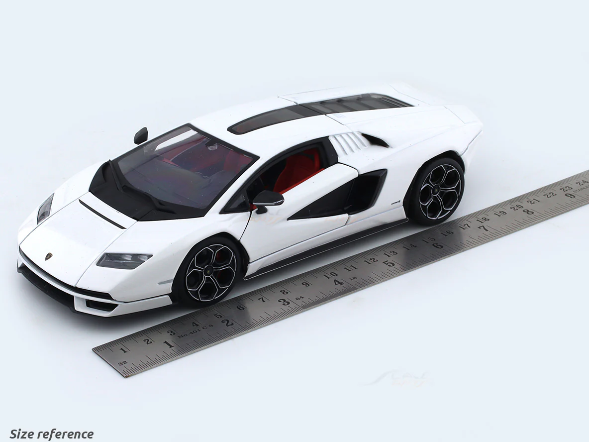 Lamborghini Countach LPI 800-4 White 1:24 Bburago licensed diecast Scale Model car - Image 12