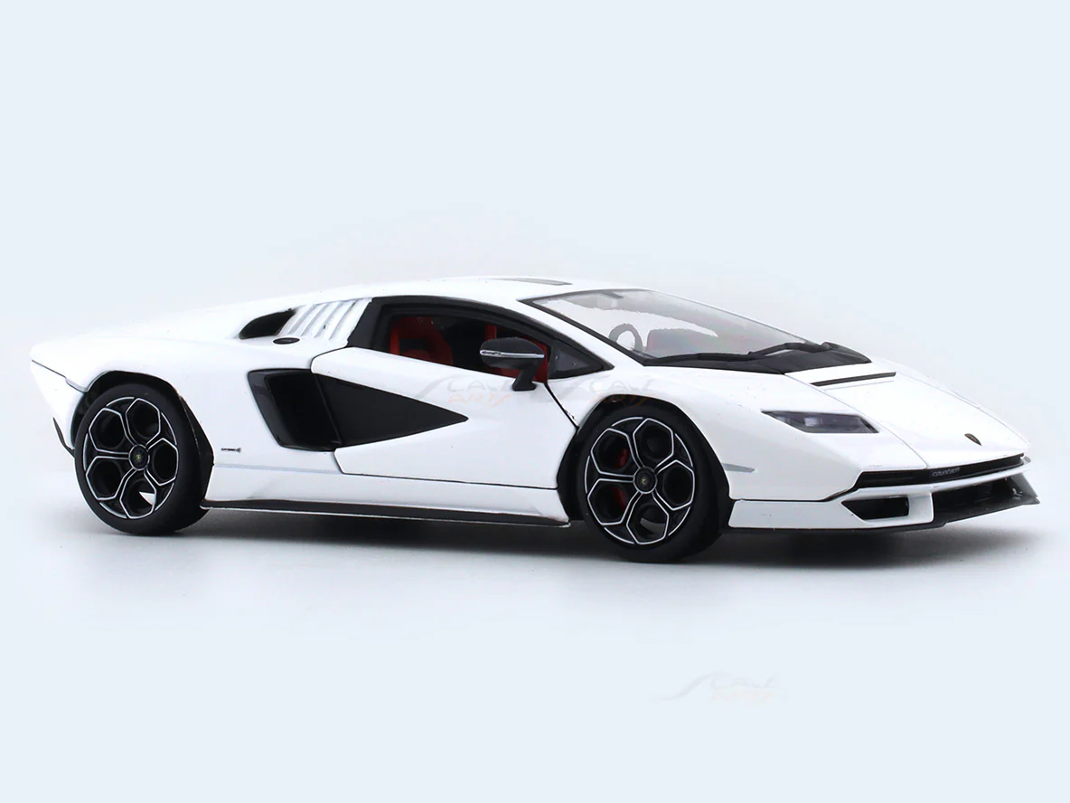Lamborghini Countach LPI 800-4 White 1:24 Bburago licensed diecast Scale Model car - Image 6