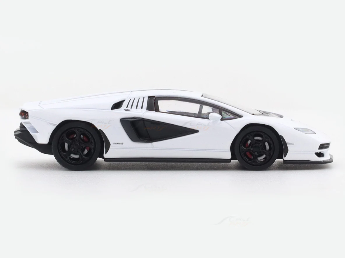 Lamborghini Countach LPI 800-4 white 1:64 PosterCars licensed diecast scale model car miniature car - Image 5