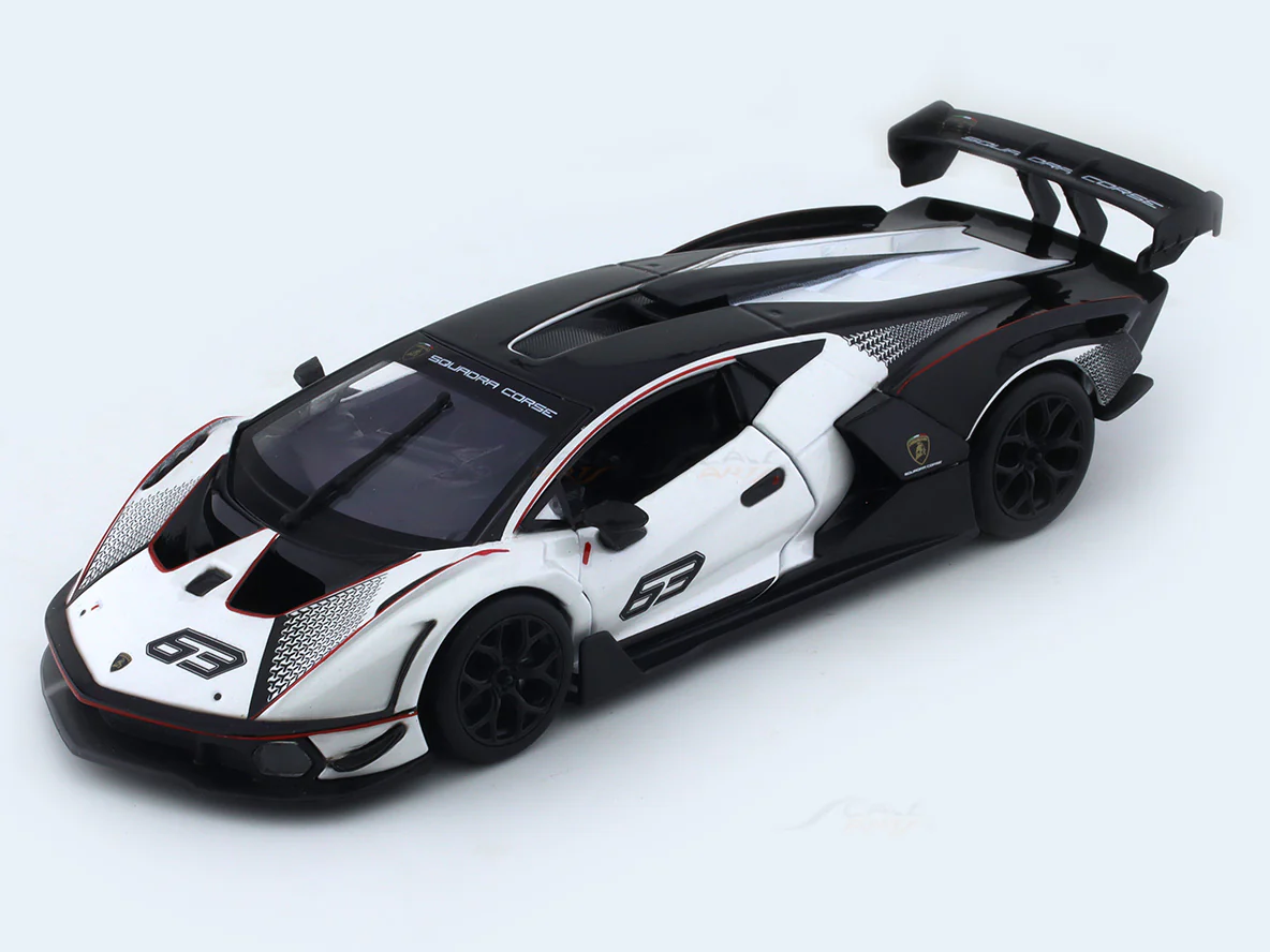 Lamborghini Essenza SCV12 White 1:24 Bburago licensed diecast Scale Model car - Image 10