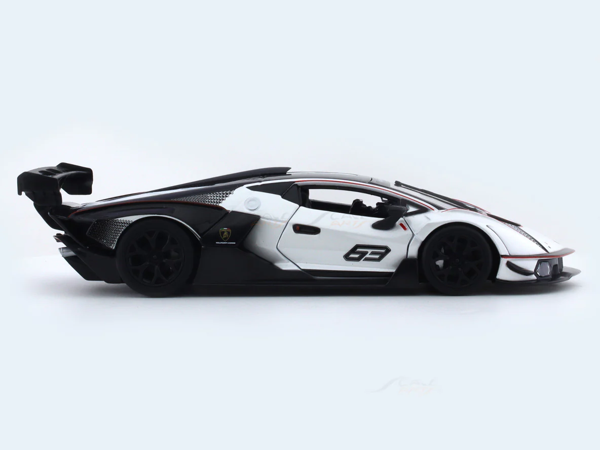 Lamborghini Essenza SCV12 White 1:24 Bburago licensed diecast Scale Model car - Image 5