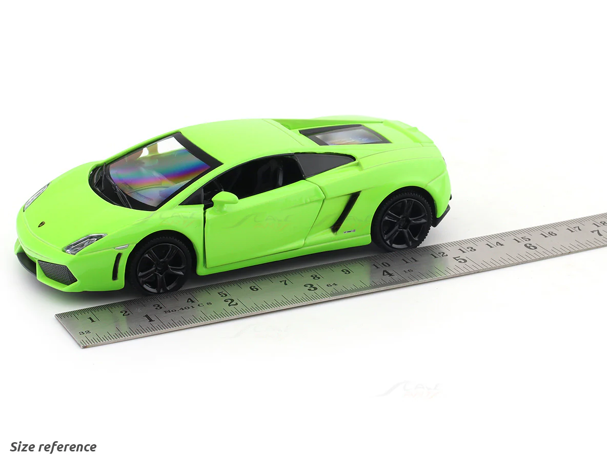 Lamborghini Gallardo LP560-4 Green 1:32 MSZ licensed pullback diecast Scale Model car collectible - Image 10