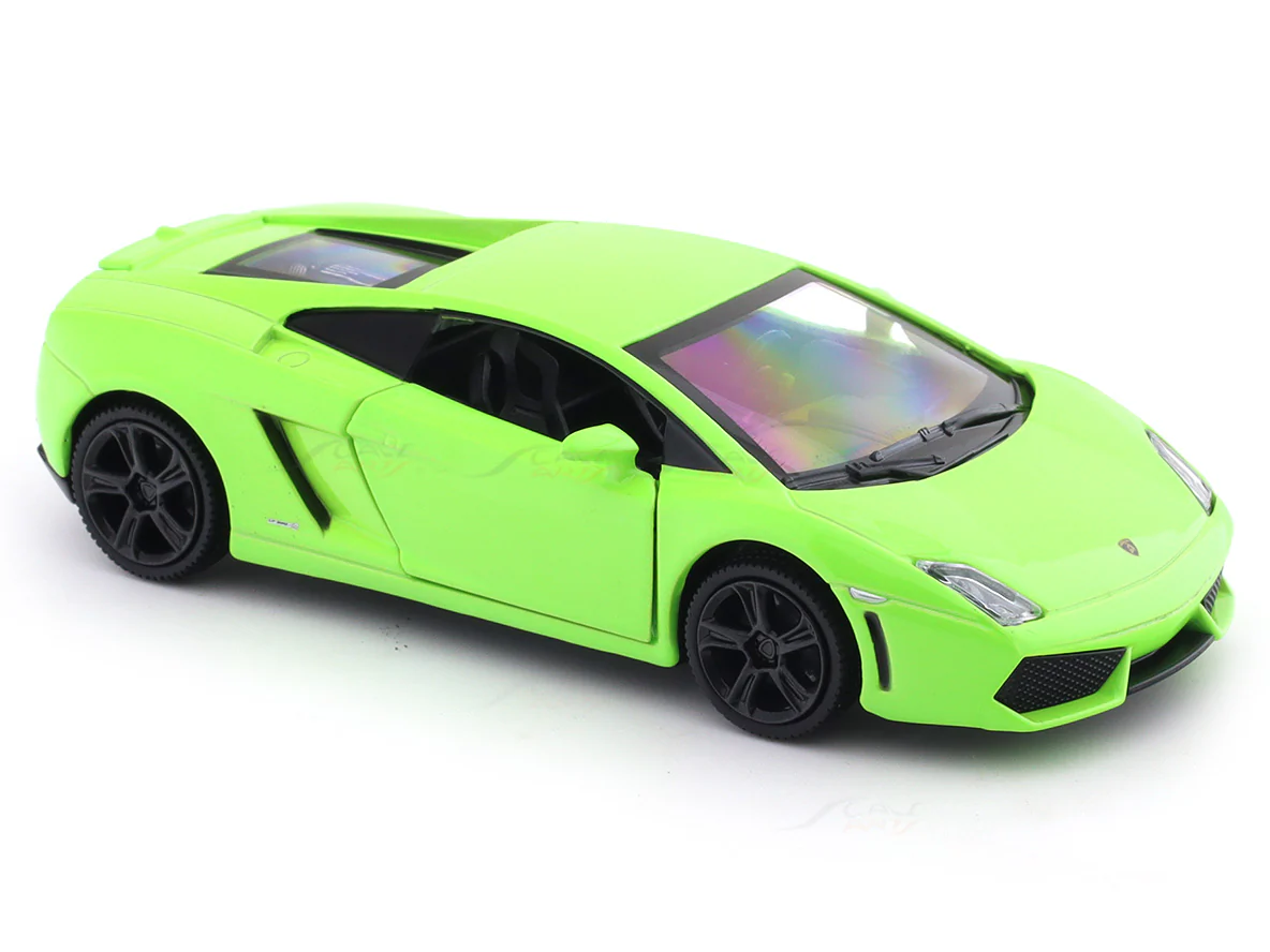 Lamborghini Gallardo LP560-4 Green 1:32 MSZ licensed pullback diecast Scale Model car collectible - Image 7