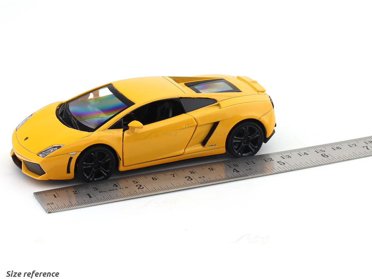 Lamborghini Gallardo LP560-4 Yellow 1:32 MSZ licensed pullback diecast Scale Model car collectible - Image 10