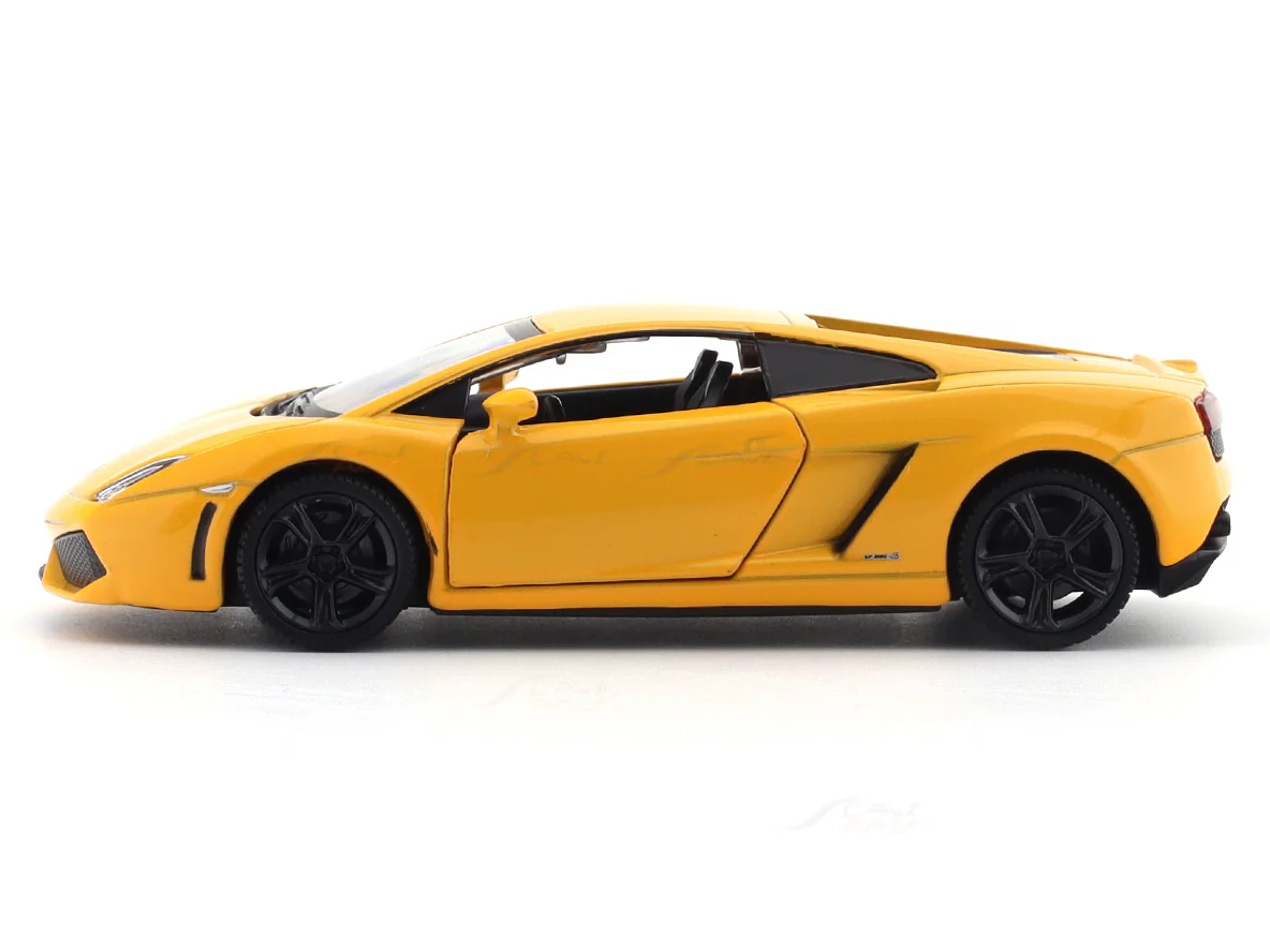 Lamborghini Gallardo LP560-4 Yellow 1:32 MSZ licensed pullback diecast Scale Model car collectible - Image 2