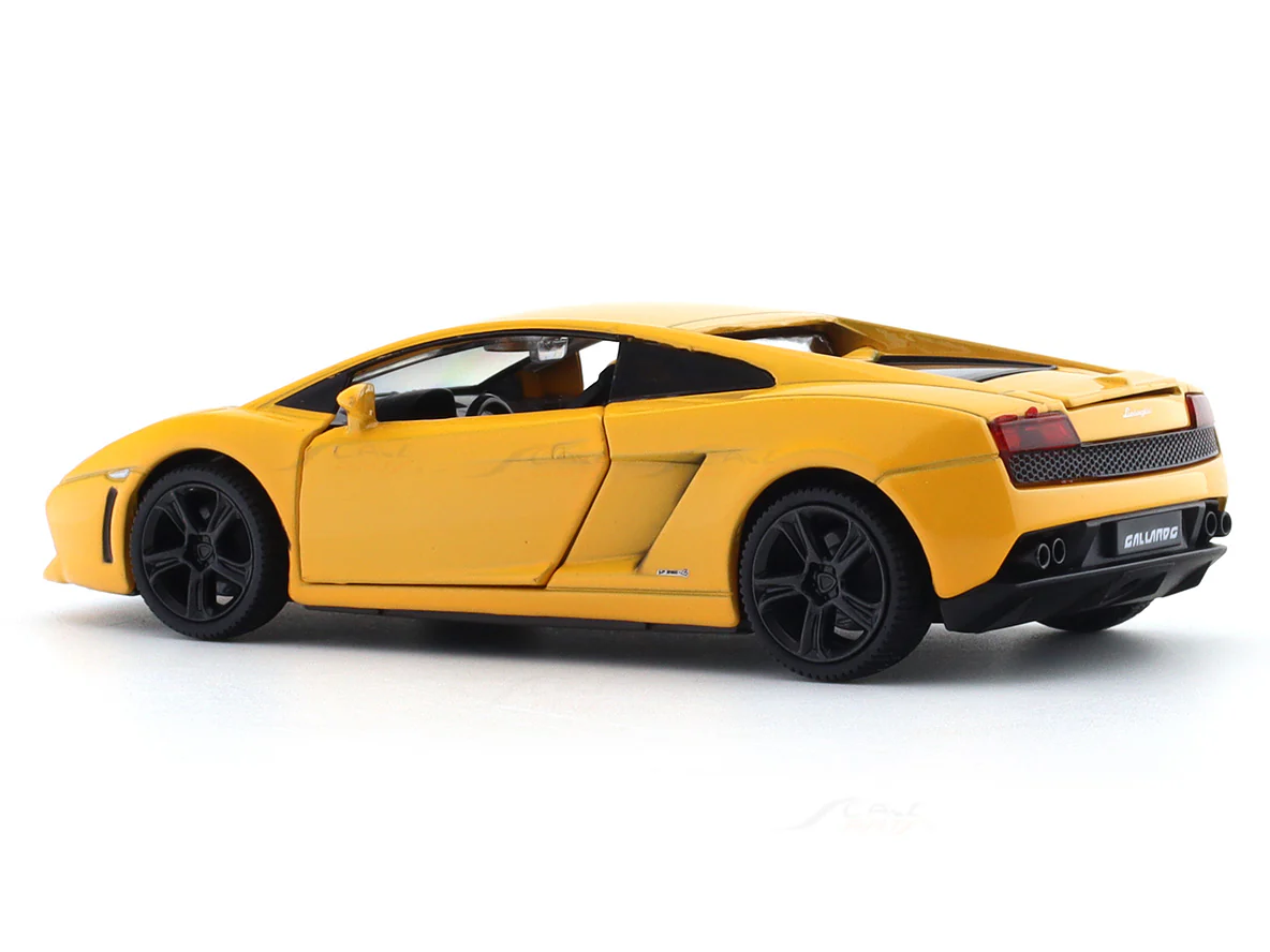 Lamborghini Gallardo LP560-4 Yellow 1:32 MSZ licensed pullback diecast Scale Model car collectible - Image 3