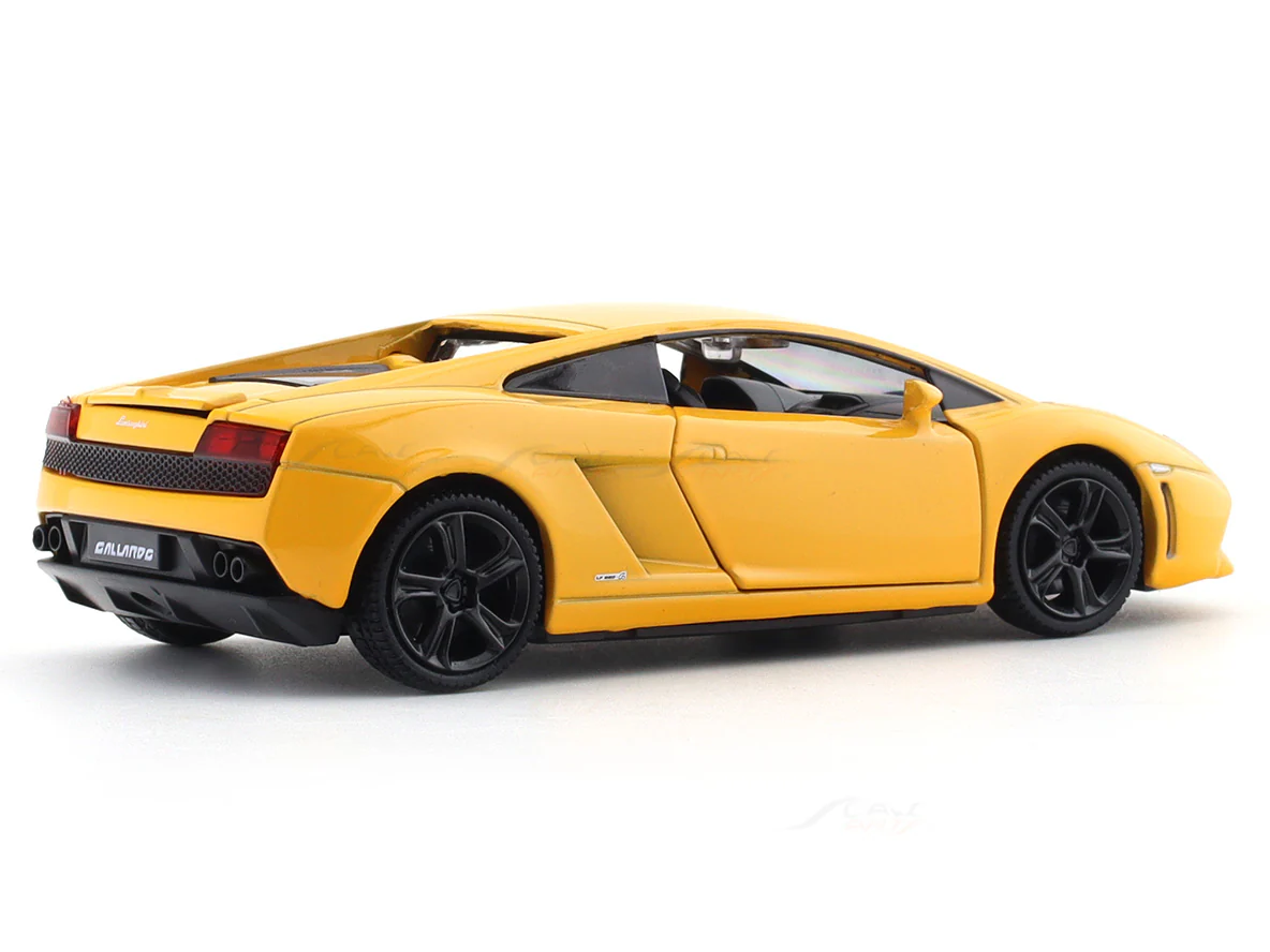 Lamborghini Gallardo LP560-4 Yellow 1:32 MSZ licensed pullback diecast Scale Model car collectible - Image 4