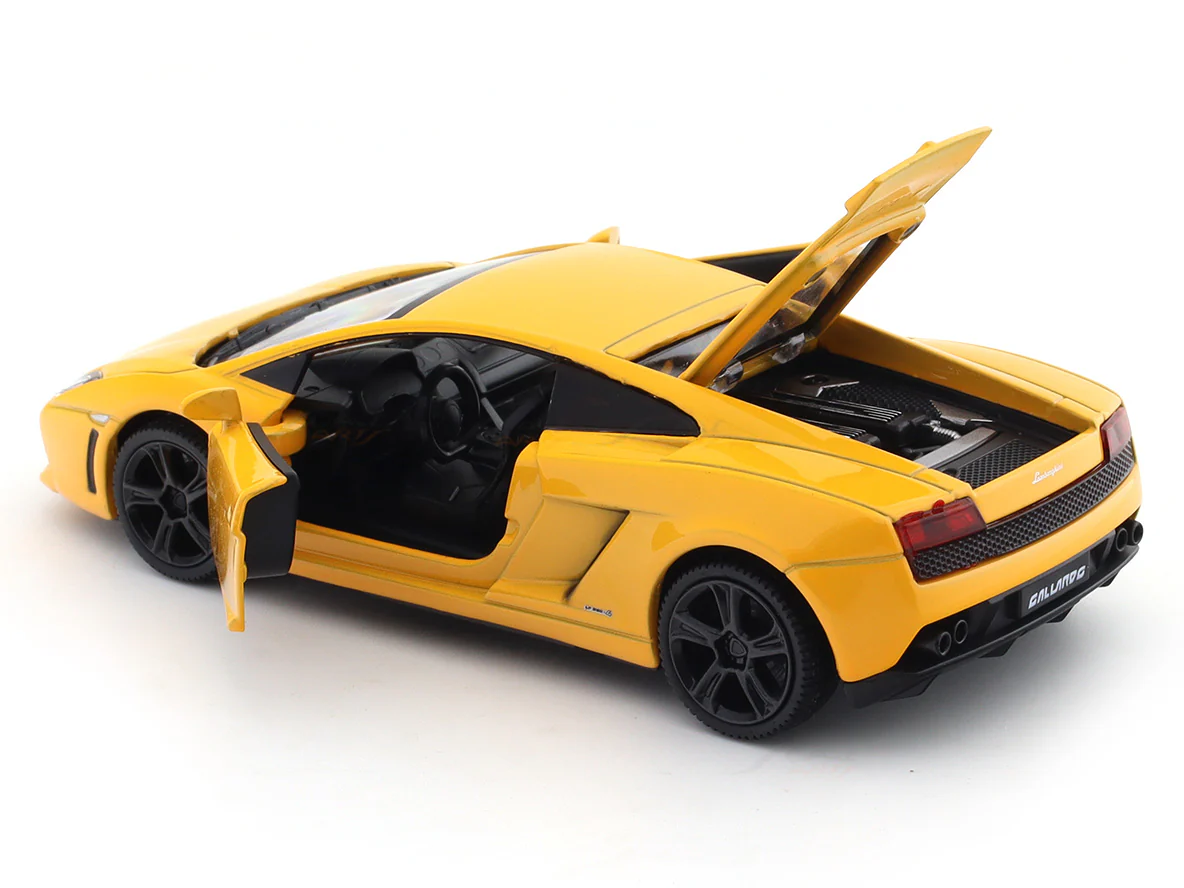Lamborghini Gallardo LP560-4 Yellow 1:32 MSZ licensed pullback diecast Scale Model car collectible - Image 9