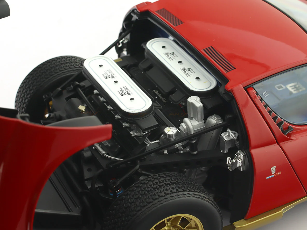 Lamborghini Miura P400 1:12 Kyosho Premium Diecast Scale Model Car Collectible - Image 18