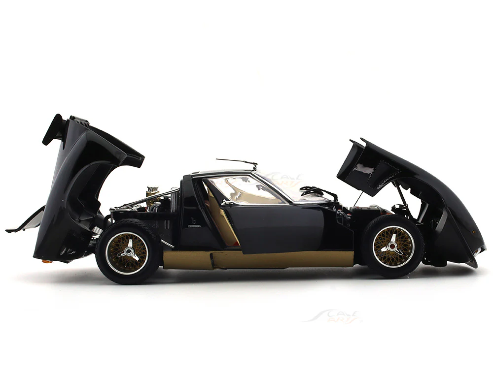 Lamborghini Miura SVR black 1:18 Kyosho diecast scale model miniature - Image 11
