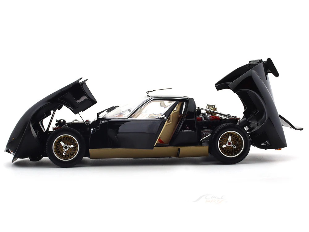 Lamborghini Miura SVR black 1:18 Kyosho diecast scale model miniature - Image 8