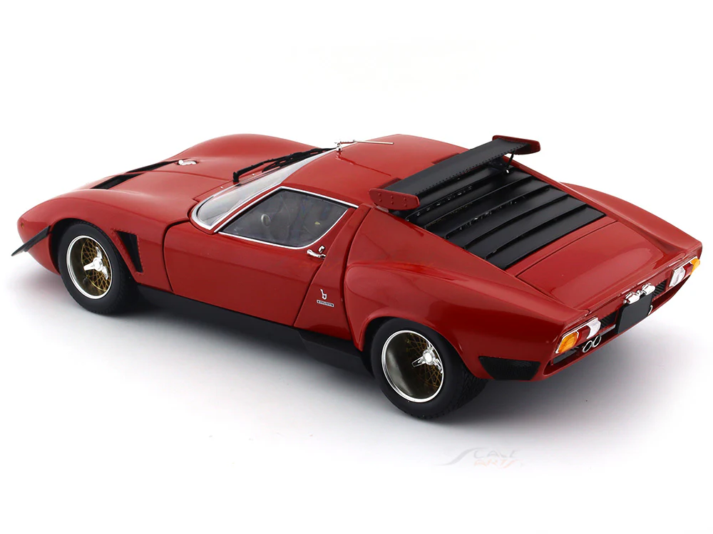 Lamborghini Miura SVR Red 1:18 Kyosho diecast scale model miniature - Image 14