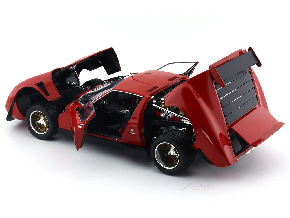 Lamborghini Miura SVR Red 1:18 Kyosho diecast scale model miniature - Image 16