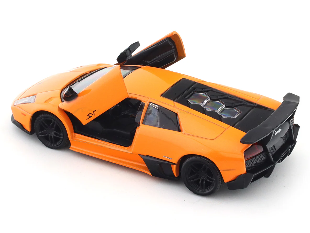 Lamborghini Murcielago LP670-4 SV orange 1:32 RMZ City licensed pull back car scale model - Image 9