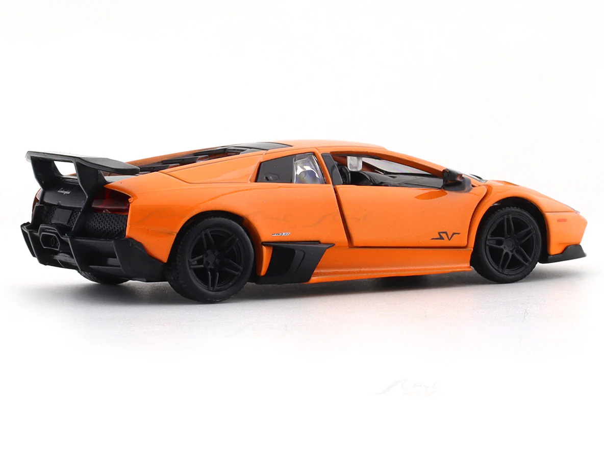 Lamborghini Murcielago LP670-4 SV Orange 1:33-42 RMZ City licensed pull back car scale model - Image 4