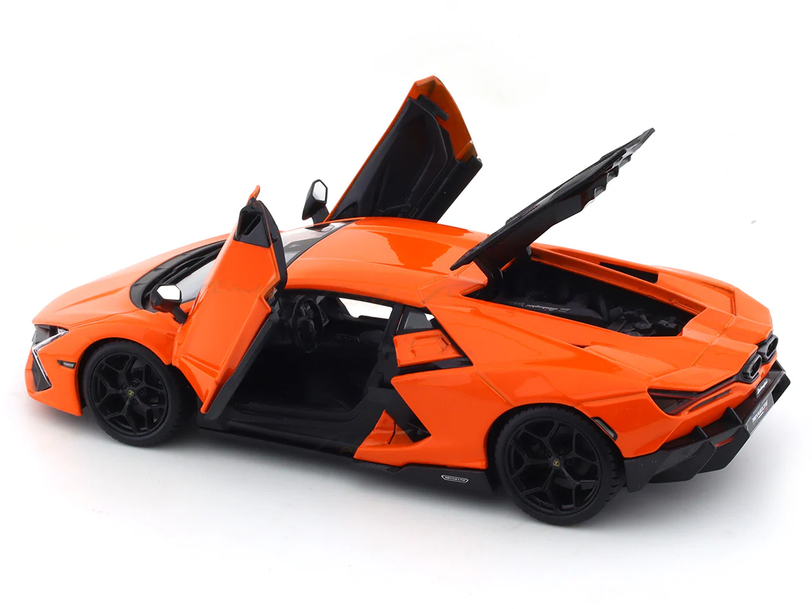 Lamborghini Revuelto Orange 1:24 Bburago licensed diecast Scale Model car - Image 14