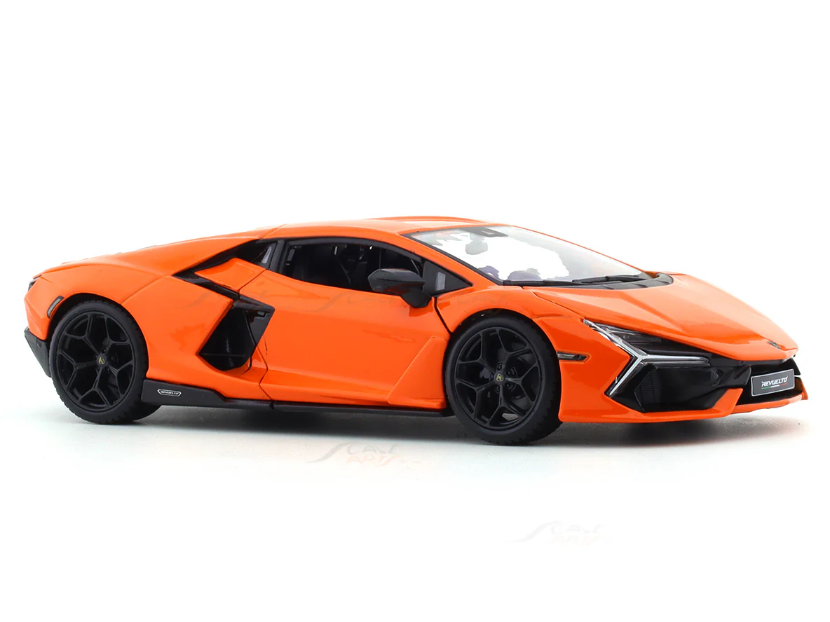 Lamborghini Revuelto Orange 1:24 Bburago licensed diecast Scale Model car - Image 6