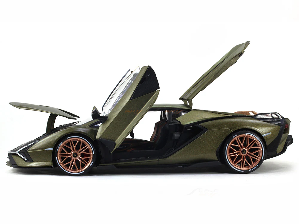 Lamborghini Sian FKP 37 1:18 Bburago diecast Scale Model car - Image 8
