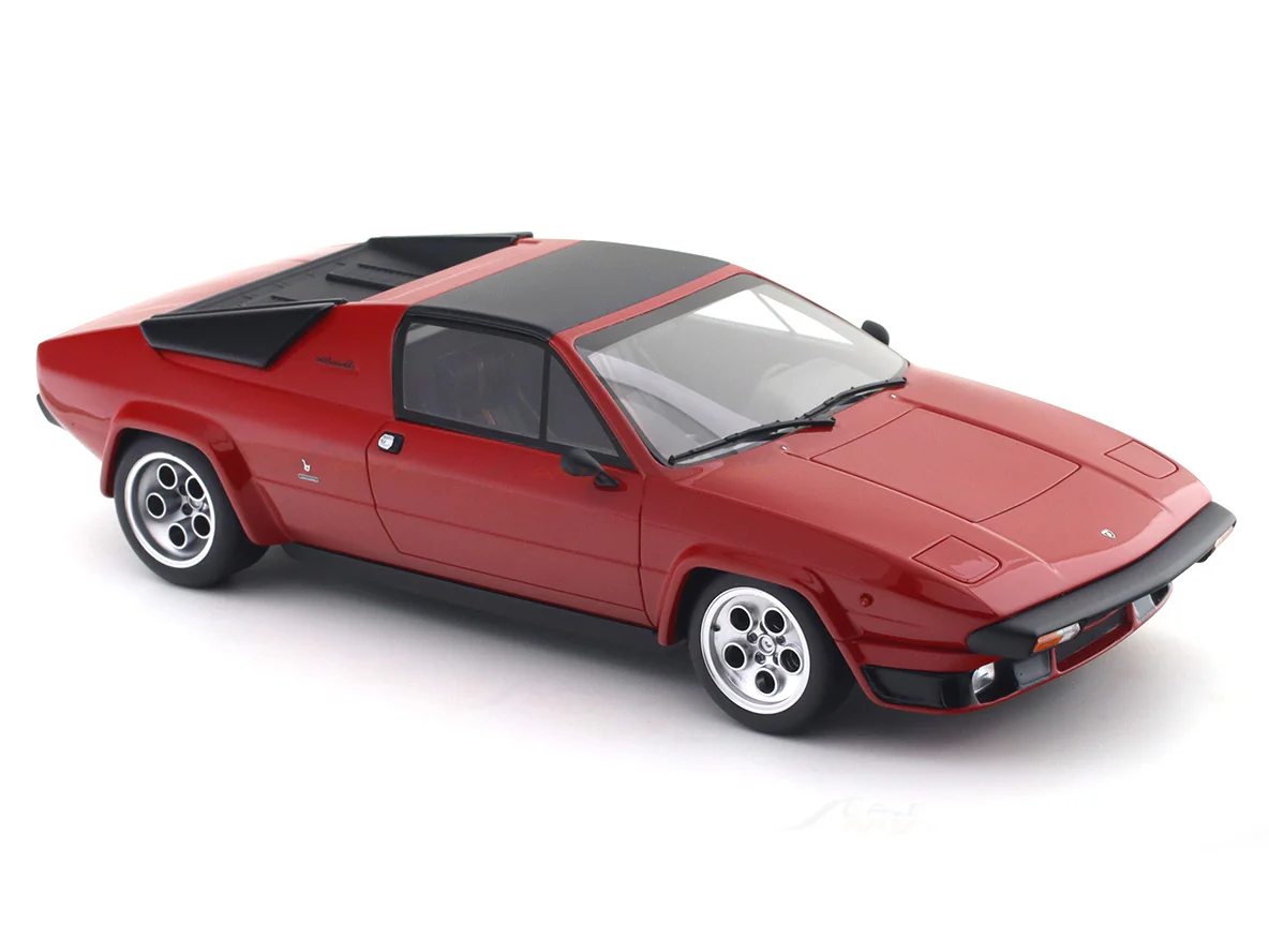 Lamborghini Silhouette Red 1:18 Kyosho Premium Licensed Resin Scale Model Car Collectible - Image 8