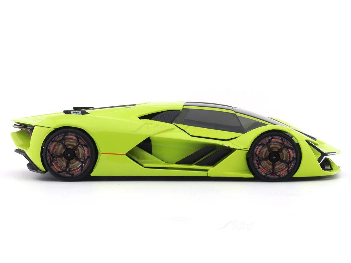 Lamborghini Terzo Millennio Green 1:24 Bburago licensed diecast Scale Model car - Image 5