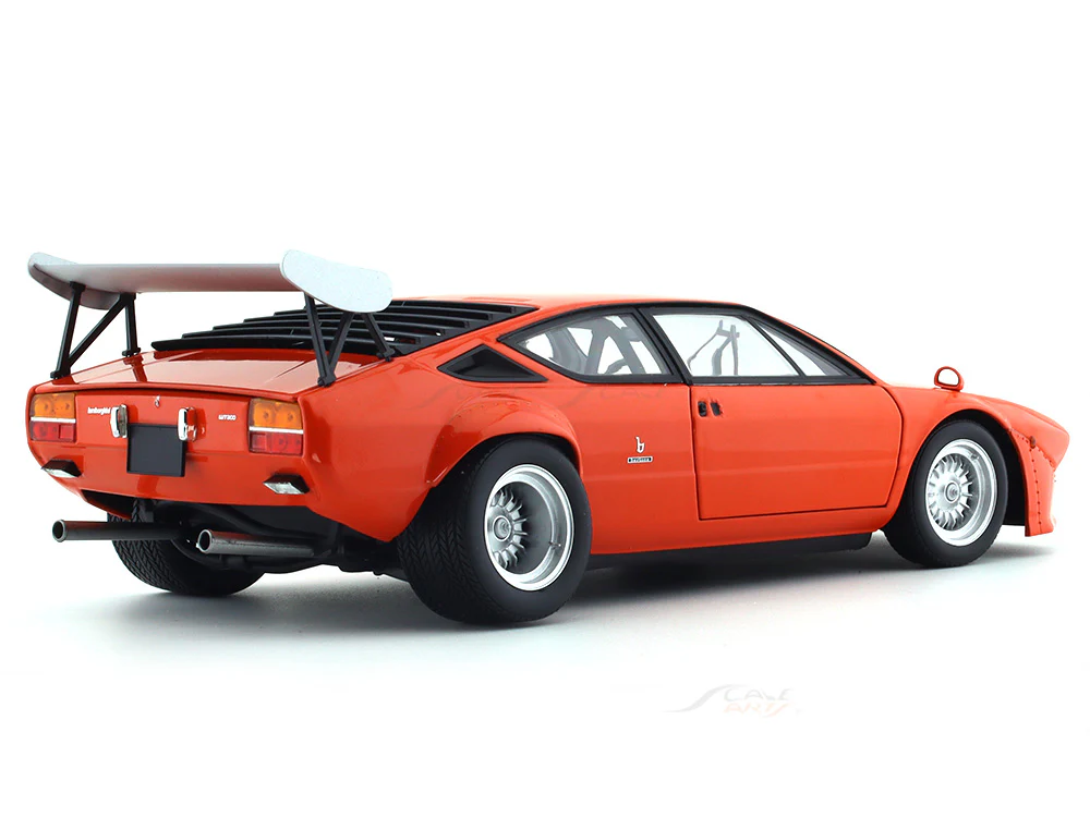 Lamborghini Urraco Rally orange 1:18 Kyosho diecast scale model miniature - Image 4