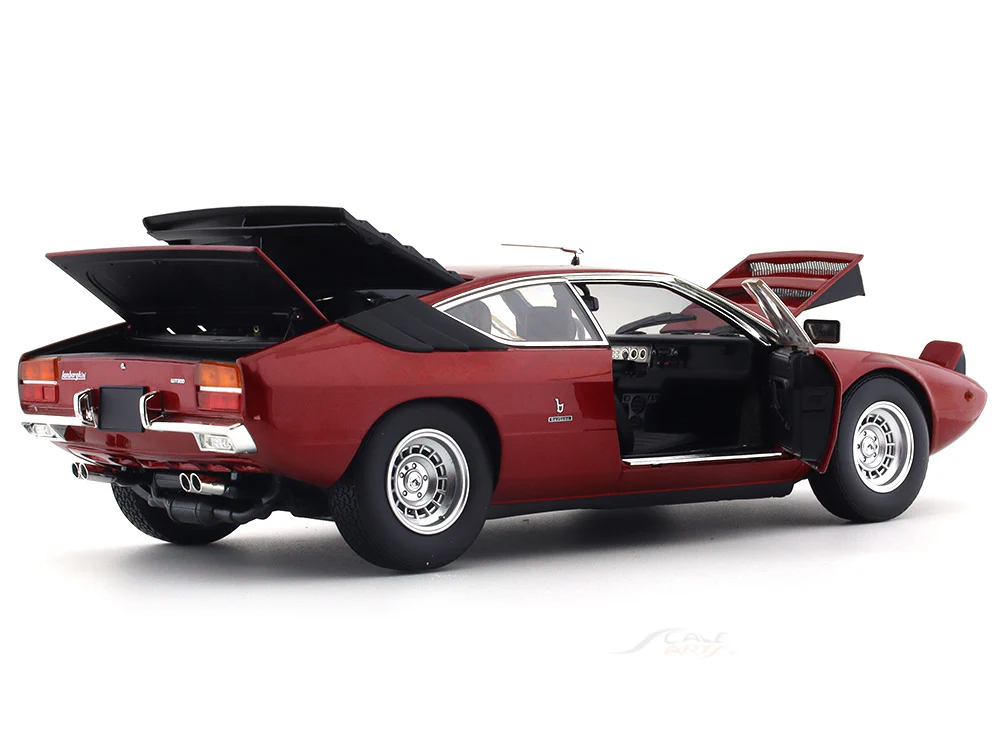 Lamborghini Urraco red 1:18 Kyosho diecast scale model miniature - Image 10