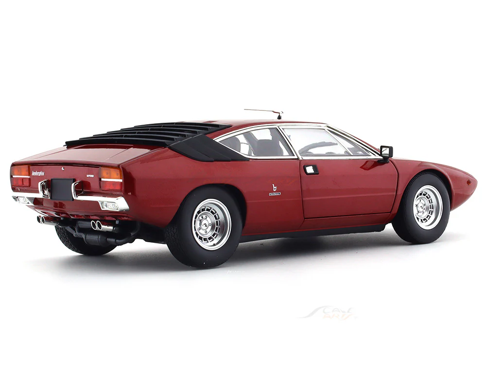 Lamborghini Urraco red 1:18 Kyosho diecast scale model miniature - Image 4