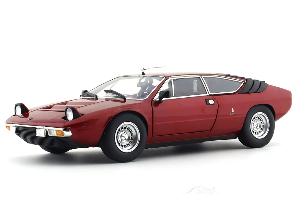 Lamborghini Urraco red 1:18 Kyosho diecast scale model miniature - Image 6