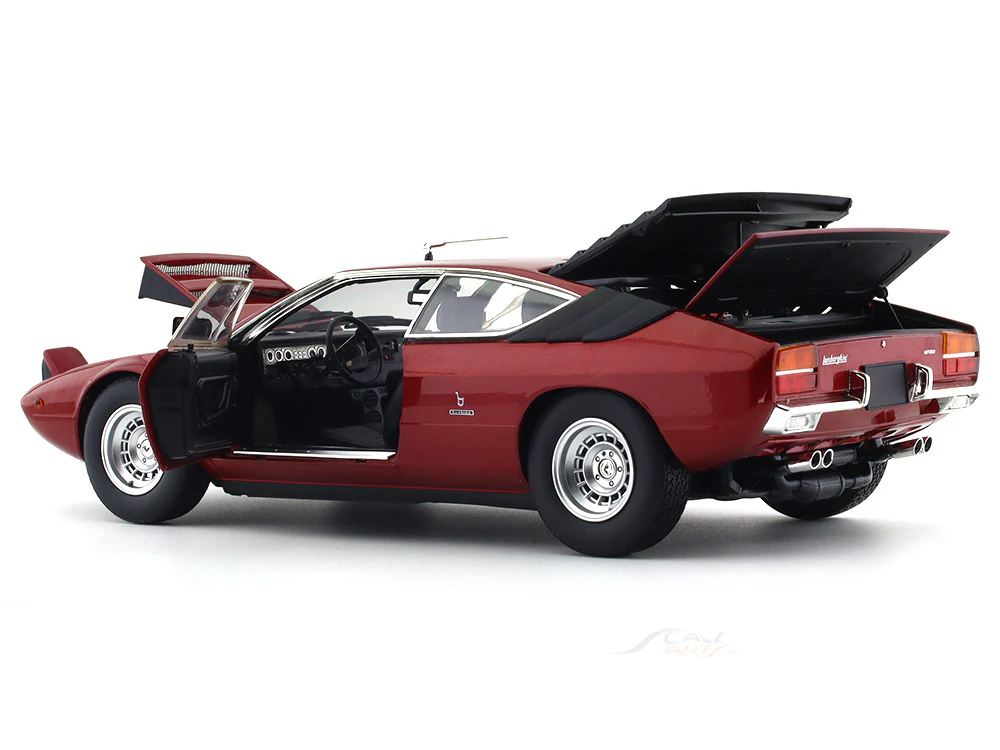 Lamborghini Urraco red 1:18 Kyosho diecast scale model miniature - Image 9