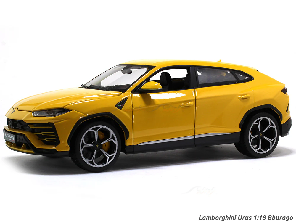 Lamborghini Urus Yellow 1:20 Bburago licensed diecast Scale Model car collectible