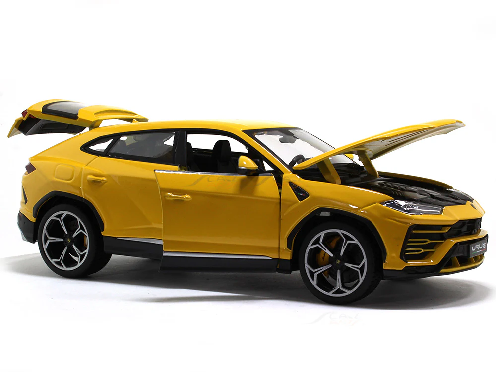Lamborghini Urus Yellow 1:20 Bburago licensed diecast Scale Model car collectible - Image 12