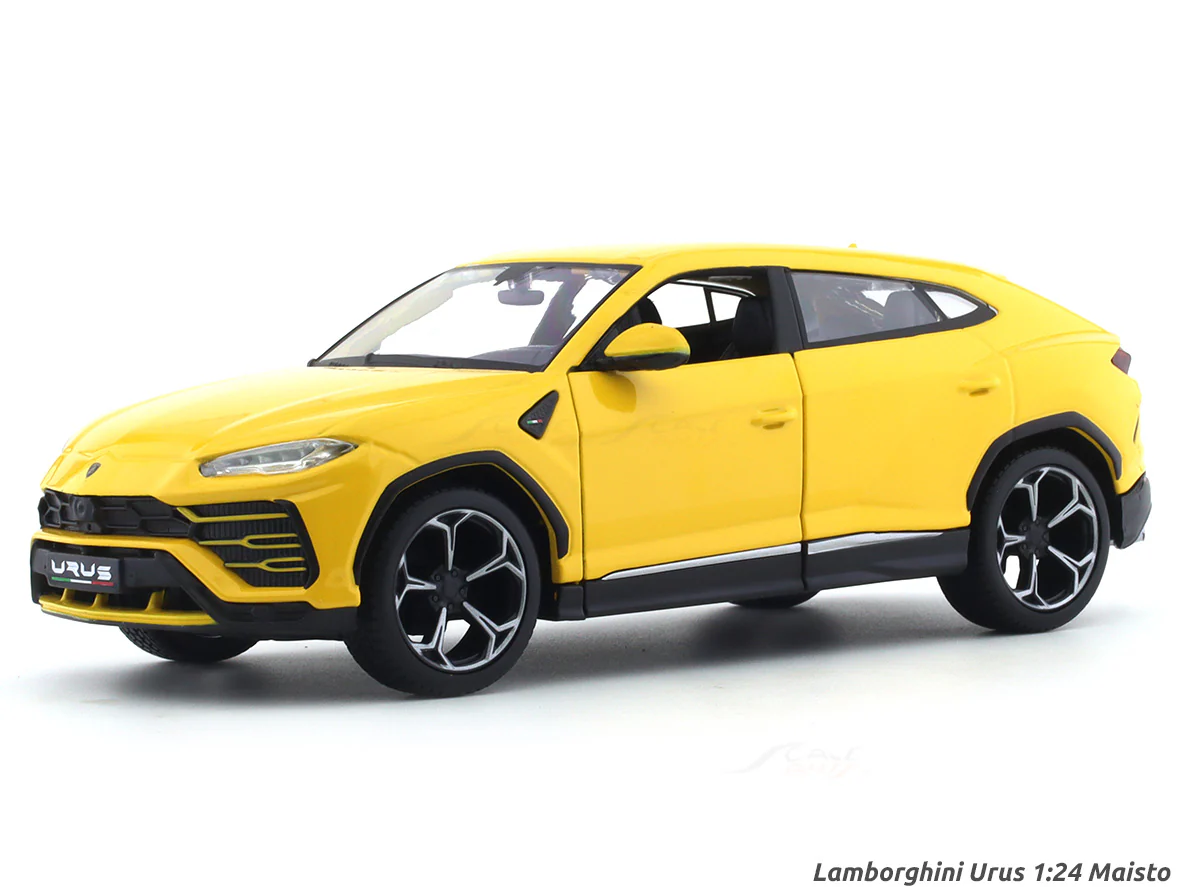Lamborghini Urus Yellow 1:24 Maisto diecast alloy scale model car