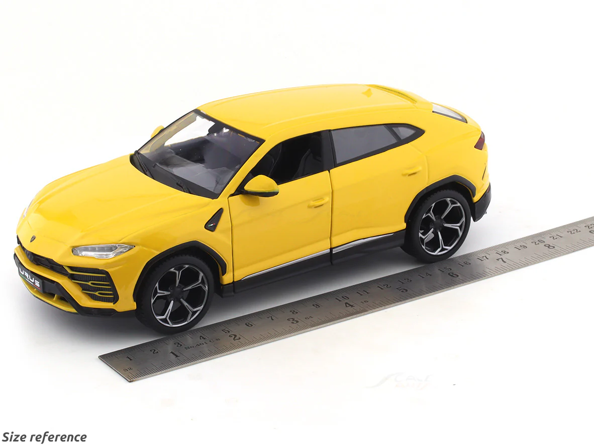 Lamborghini Urus Yellow 1:24 Maisto diecast alloy scale model car - Image 13